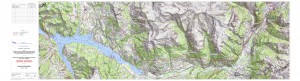 Tracé du projet P4 entre Serre-Ponçon et l'Argentière : cliquer sur la carte pour zoomer sur le tracé